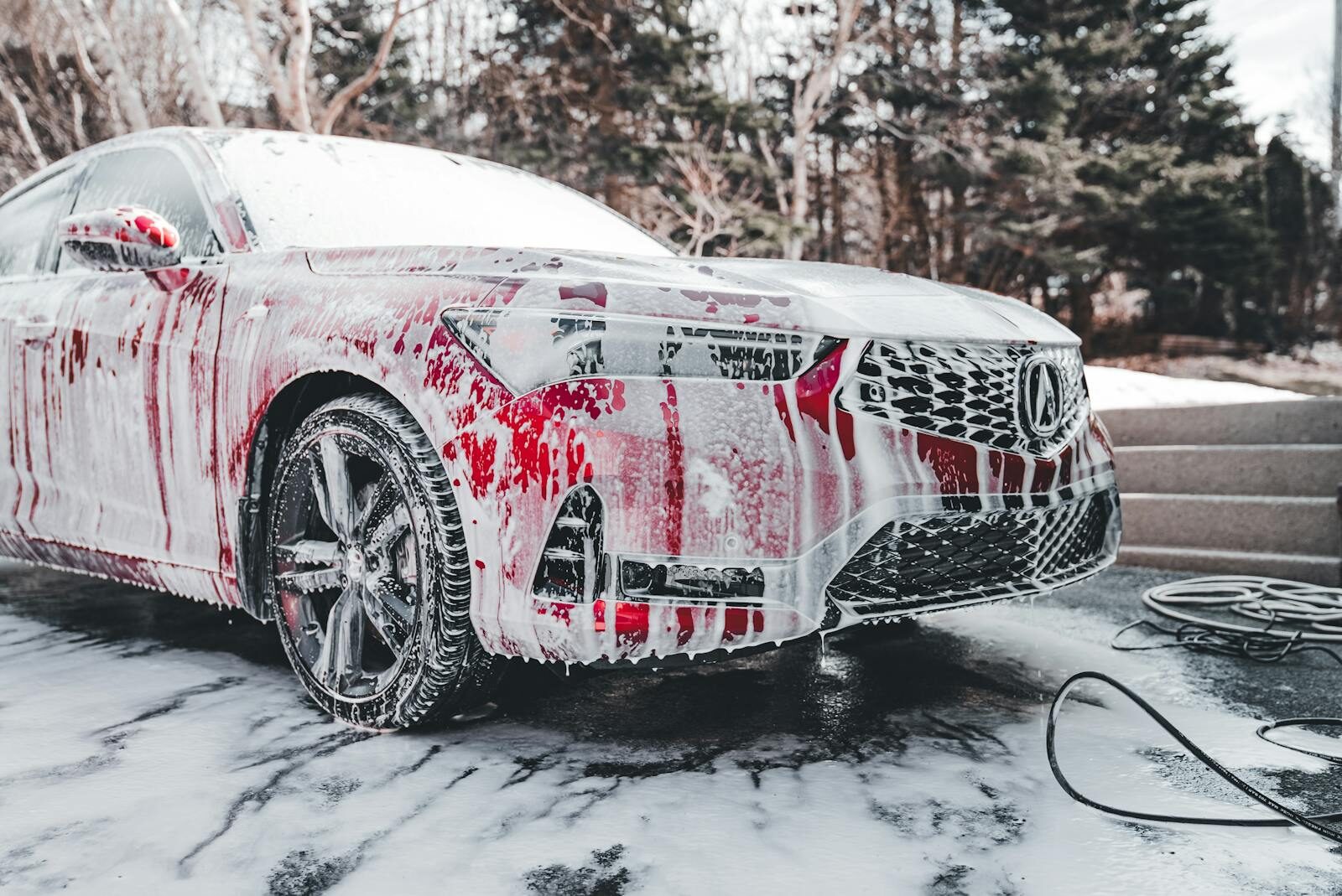 Photo by Erik Mclean how to wash a car