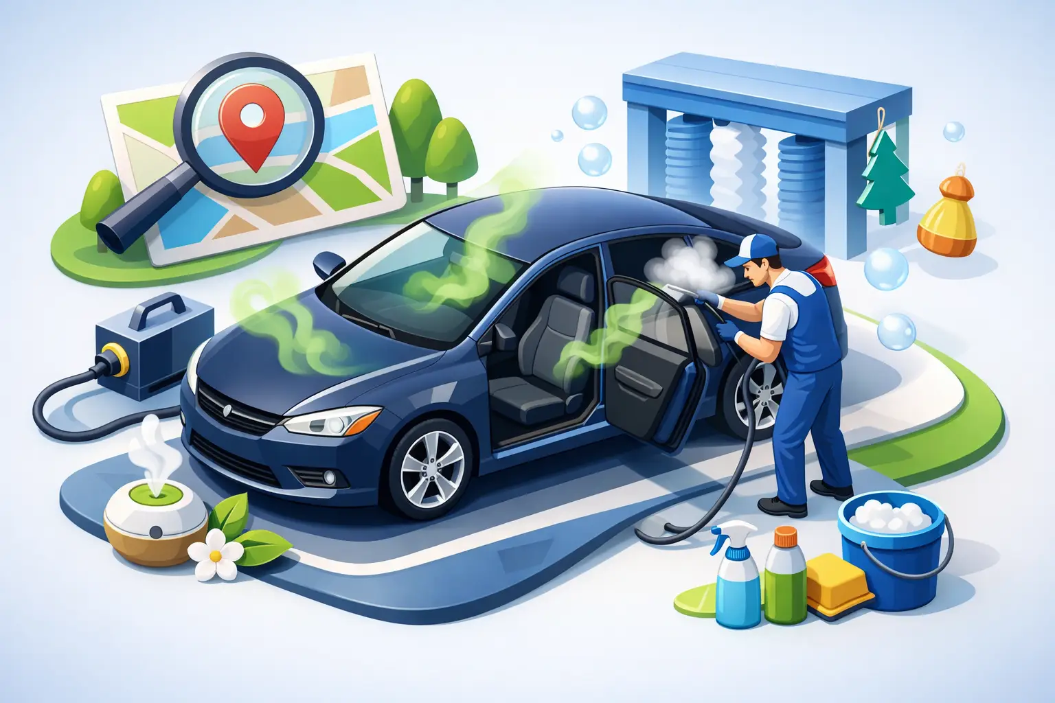 Car Odor Removal Service Near Me That Works