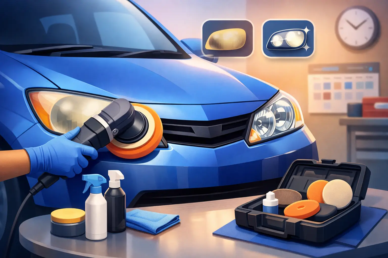When to Book a Headlight Restoration Service When to Book a Headlight Restoration Service
