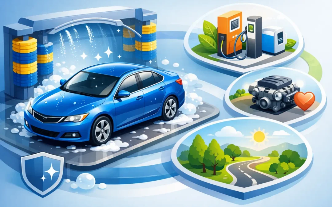 Car Wash Benefits That Go Beyond a Clean Shine
