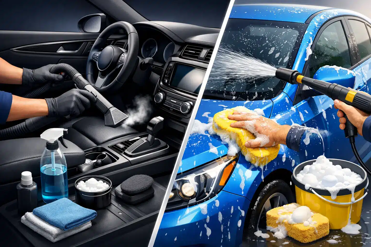 Interior Detail Versus Basic Wash for Your Car
