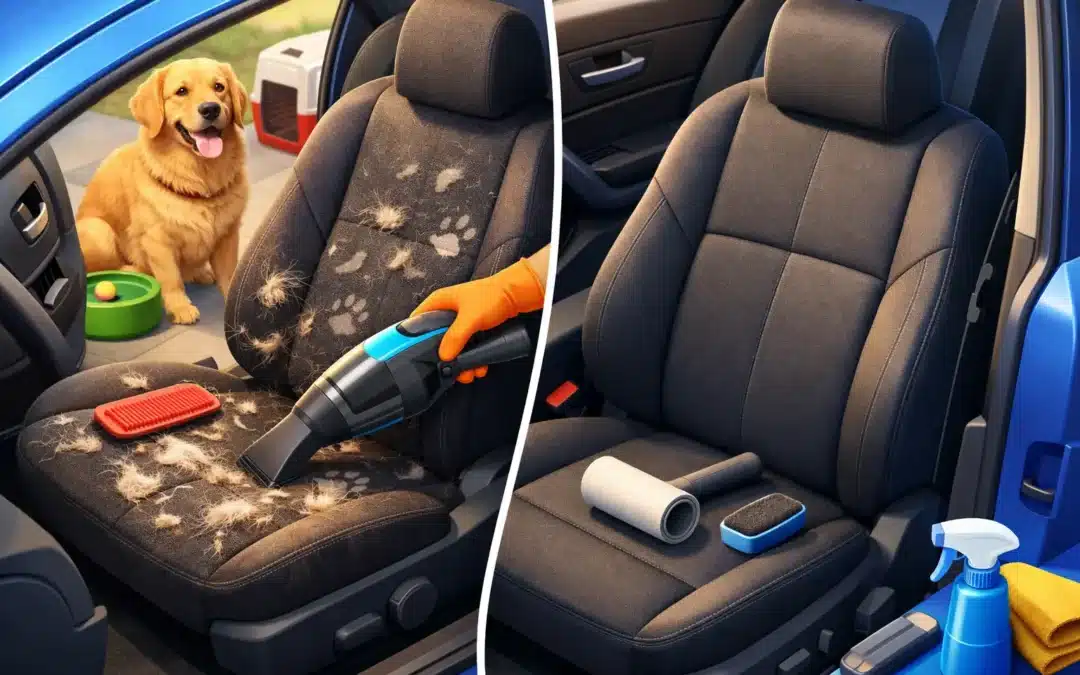 Can Detailing Remove Pet Hair From Your Car?
