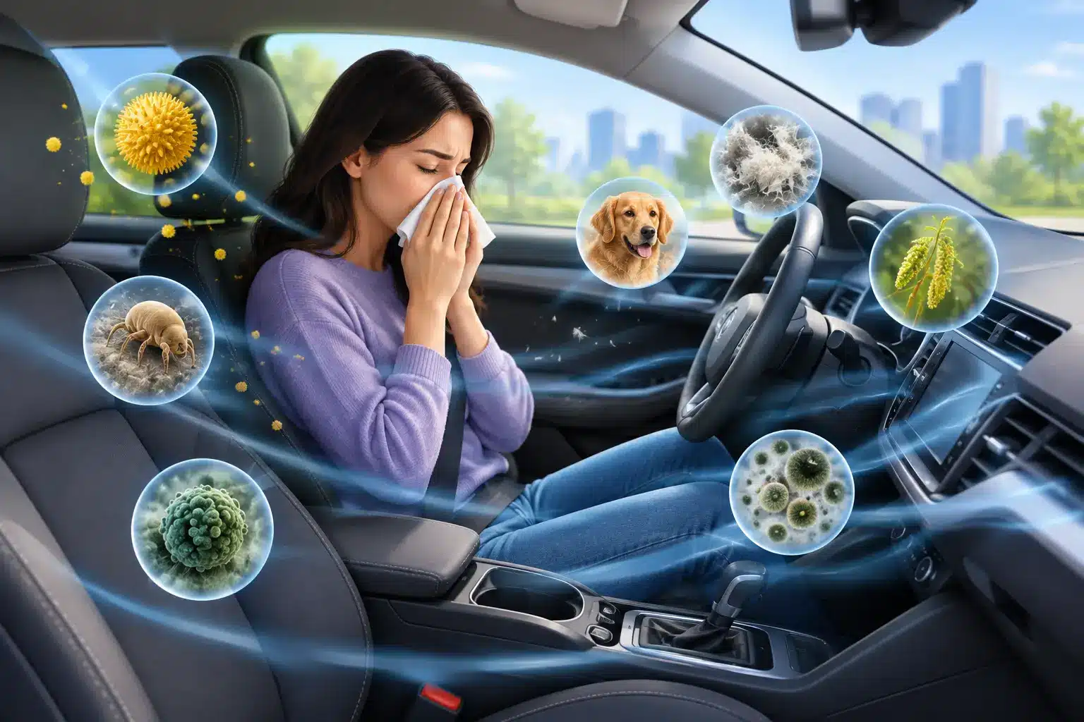 Car Interior Allergens: What’s Riding With You?