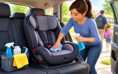 Child Seat Cleaning for Busy Family Cars